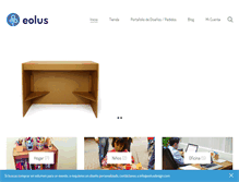 Tablet Screenshot of eolusdesign.com